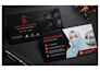 create minimal real estate card and business card for your brand